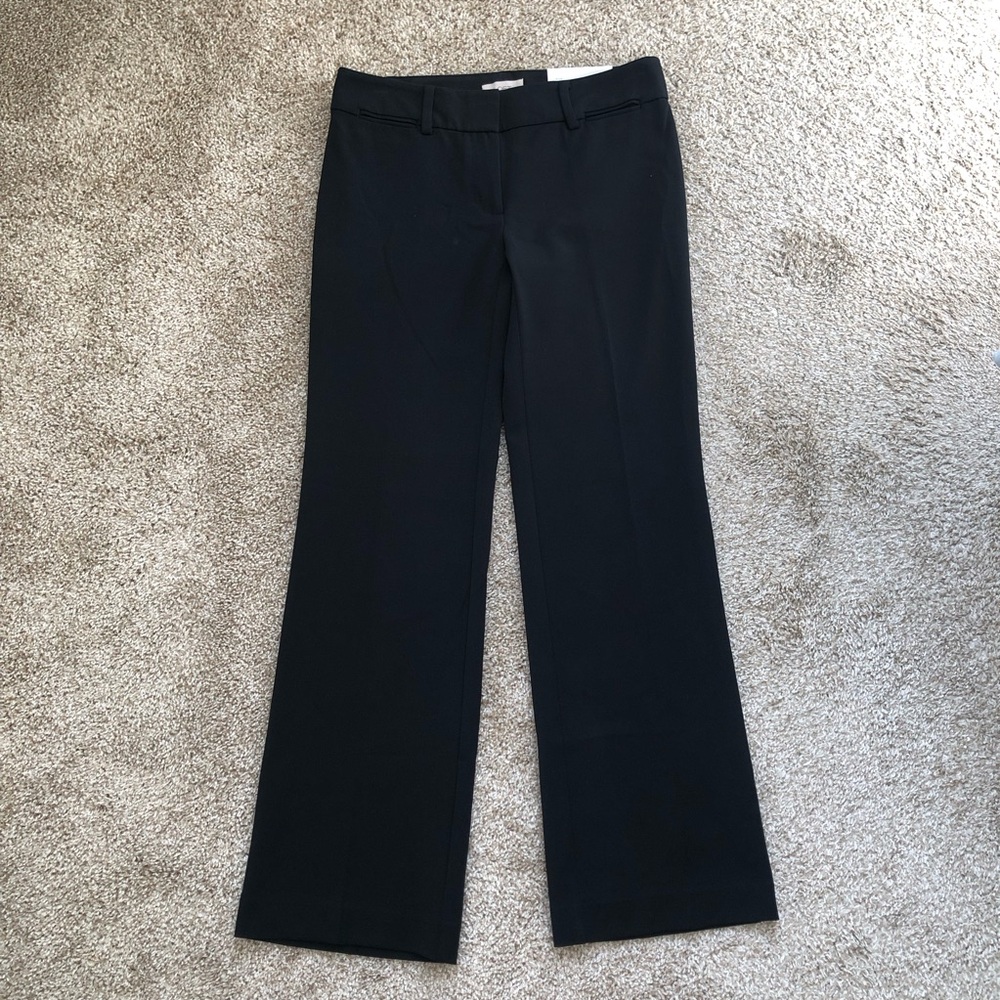Size 2P LOFT Original Black Dress Trouser Pants